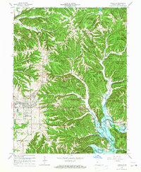 Unionville 1966 topographic map thumbnail