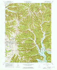 Unionville 1966 topographic map thumbnail