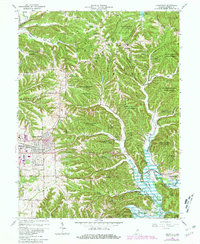 Unionville 1966 topographic map thumbnail