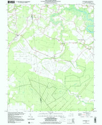 Center Hill 1997 topographic map thumbnail