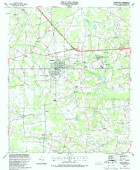 Chadbourn 1986 topographic map thumbnail