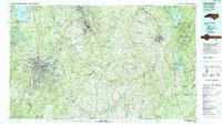Charlotte topographic map thumbnail