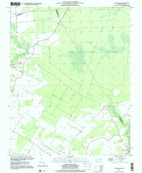Chapanoke 1997 topographic map thumbnail