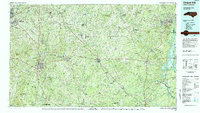 Chapel Hill 1984 topographic map thumbnail