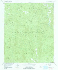 Chestnut Mountain 1956 topographic map thumbnail