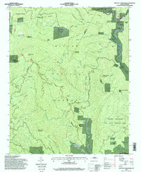 Chestnut Mountain 1994 topographic map thumbnail