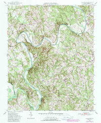 Churchland 1950 topographic map thumbnail