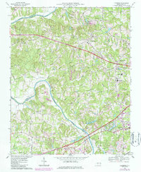Clemmons 1968 topographic map thumbnail