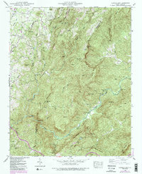 Cliffield Mtn. 1946 topographic map thumbnail