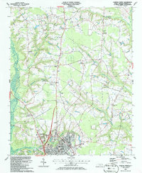 Clinton North 1986 topographic map preview
