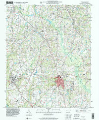 Coats 1997 topographic map thumbnail