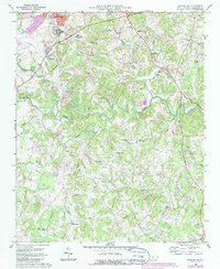 Concord SE 1969 topographic map thumbnail