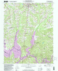 Creedmoor 1998 topographic map thumbnail