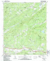Culberson 1988 topographic map thumbnail