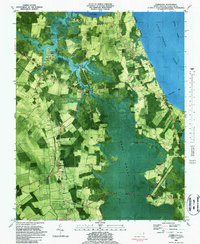 Currituck 1982 topographic map thumbnail