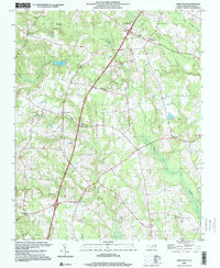 Darlington 1998 topographic map thumbnail