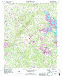 Denver 1993 topographic map thumbnail