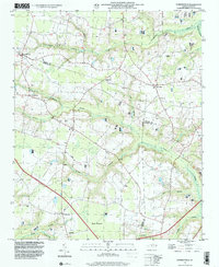 Dobbersville 1997 topographic map thumbnail