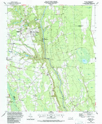 Duart 1986 topographic map thumbnail