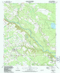 Dublin 1987 topographic map thumbnail