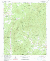 Dysartsville 1962 topographic map thumbnail