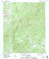 Dysartsville 1993 topographic map thumbnail