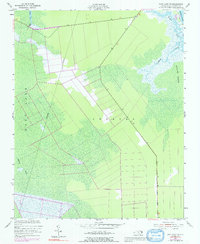 East Lake SE 1953 topographic map thumbnail