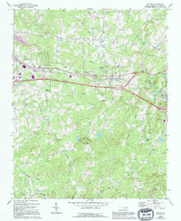 Efland 1968 topographic map thumbnail