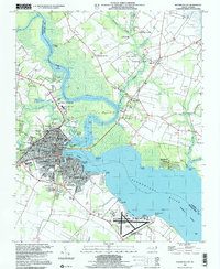 Elizabeth City 1997 topographic map thumbnail