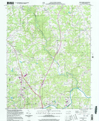 Elkin North 2000 topographic map thumbnail