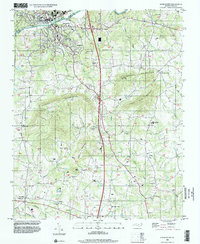 Elkin South 1996 topographic map thumbnail