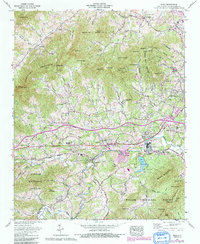 Enka 1961 topographic map thumbnail
