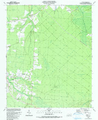 Exum 1990 topographic map thumbnail