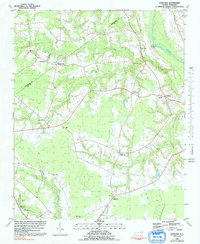 Falkland 1980 topographic map thumbnail