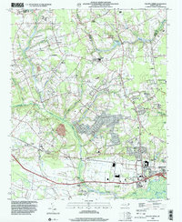 Falling Creek 1998 topographic map thumbnail