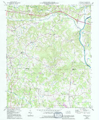 Farmington 1966 topographic map thumbnail