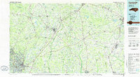 Fayetteville 1986 topographic map thumbnail