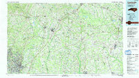 Fayetteville 1986 topographic map thumbnail