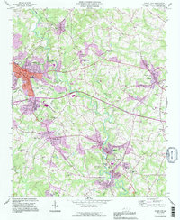 Forest City 1993 topographic map thumbnail