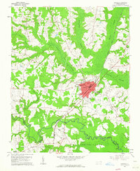 Enfield 1961 topographic map thumbnail