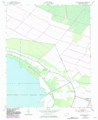 Engelhard West 1951 topographic map thumbnail
