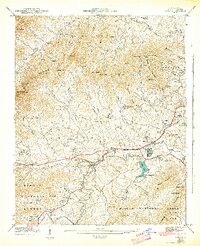 Enka 1942 topographic map thumbnail