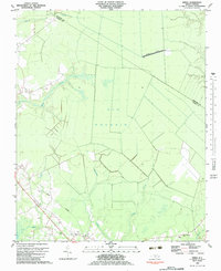 Ernul 1983 topographic map thumbnail