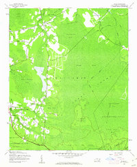 Exum 1943 topographic map thumbnail