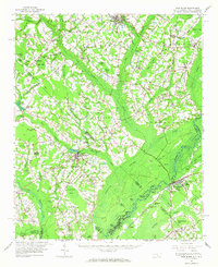 Fair Bluff 1962 topographic map thumbnail
