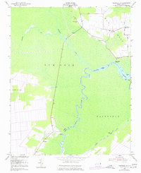 Fairfield NW 1953 topographic map thumbnail