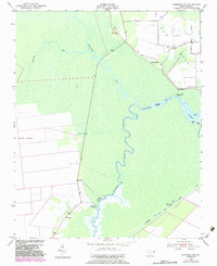 Fairfield NW 1953 topographic map thumbnail