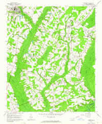 Fairmont 1962 topographic map thumbnail
