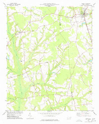 Faison 1975 topographic map thumbnail