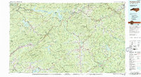 Fontana Lake 1983 topographic map thumbnail